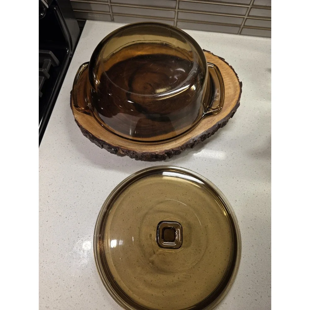 Vintage Anchor Hocking Ovenware 2qt Casserole Dish 9